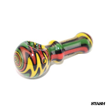 Load image into Gallery viewer, Phoenix Wigwag Rasta Pipe