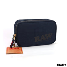 Load image into Gallery viewer, RAW Black Smell Proof Smokers Pouch V2