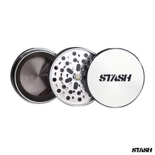 Load image into Gallery viewer, Stash Shredder Grinder Silver