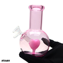 Load image into Gallery viewer, Heart Mini Bong / Rig
