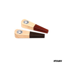 Load image into Gallery viewer, Two-Tone Wood Pipe