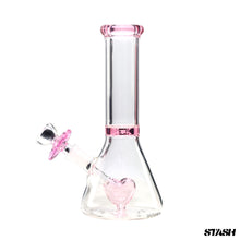 Load image into Gallery viewer, Heart Beaker Bong