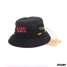 Load image into Gallery viewer, RAW Bucket Hat Black