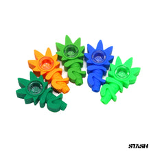 Load image into Gallery viewer, Leafy Hand Pipe