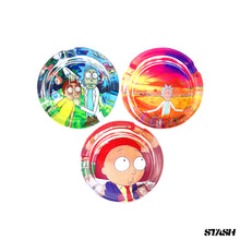 Load image into Gallery viewer, Rick & Morty Glass Ashtray