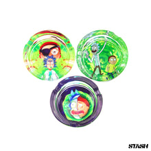 Load image into Gallery viewer, Rick & Morty Glass Ashtray