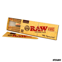 Load image into Gallery viewer, RAW Classic Pre Rolled Cones 20’s 98 Special