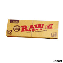 Load image into Gallery viewer, RAW Classic Pre Rolled Cones 1 1/4 20’s