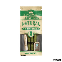 Load image into Gallery viewer, King Palm 1 1/4 Natural Palm Cones