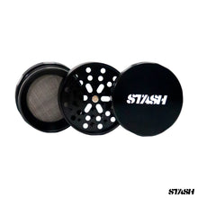 Load image into Gallery viewer, Stash Shredder Grinder Black