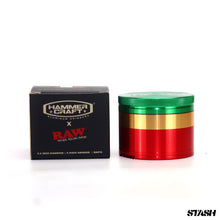 Load image into Gallery viewer, RAW x Hammercraft Grinder Rasta
