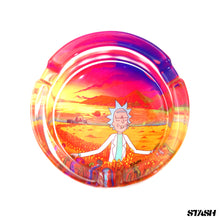 Load image into Gallery viewer, Rick &amp; Morty Glass Ashtray
