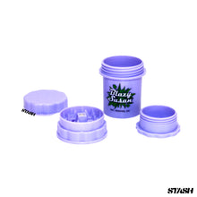 Load image into Gallery viewer, Blazy Susan Mini 4-Piece Herb Saver Grinder
