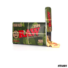 Load image into Gallery viewer, RAW Pre Rolled Tips Camo Edition with Case
