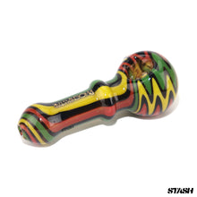 Load image into Gallery viewer, Phoenix Wigwag Rasta Pipe
