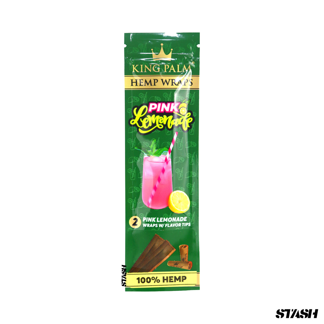 King Palm Hemp Blunt Wraps Pink Lemonade