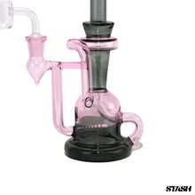 Load image into Gallery viewer, Two-Toned Recycler Inline Dab Rig
