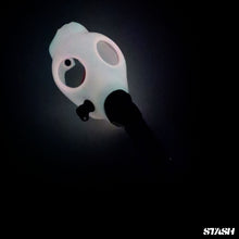 Load image into Gallery viewer, Glow Gas Mask Bong
