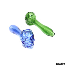 Load image into Gallery viewer, Skull Spoon Pipe
