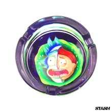 Load image into Gallery viewer, Rick &amp; Morty Glass Ashtray
