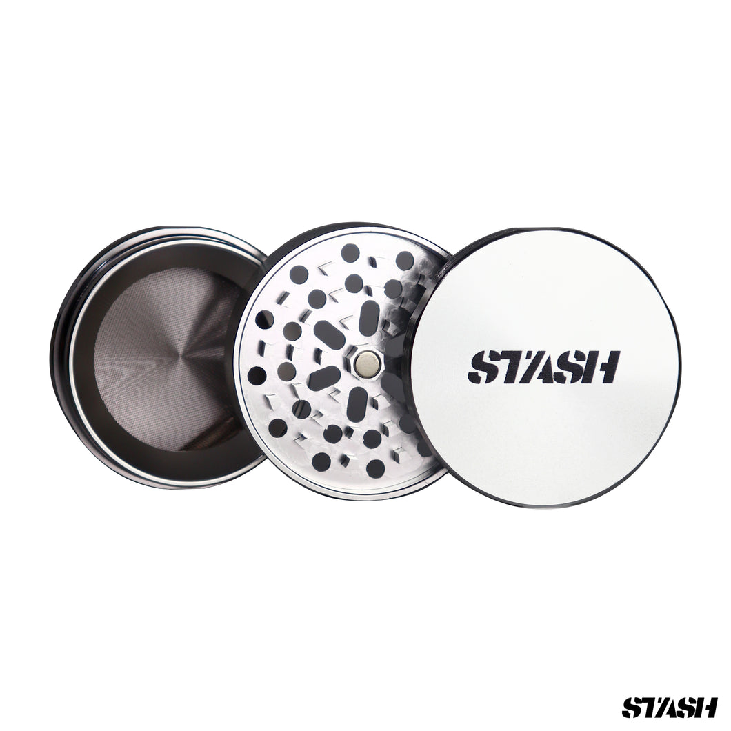 Stash Shredder Grinder Silver