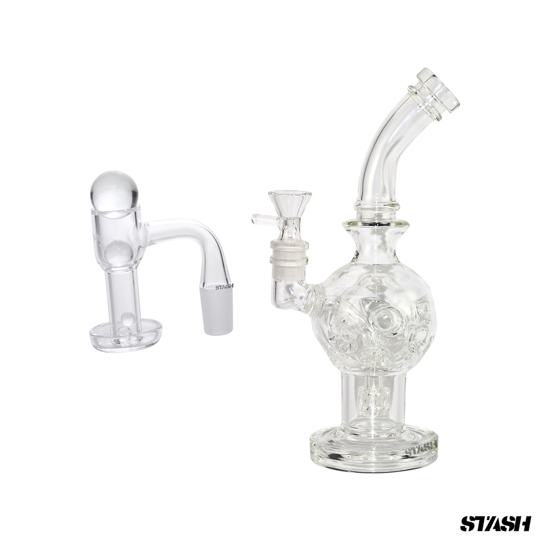 Fab Egg Bong x Terp Slurper Quartz Banger Kit Set