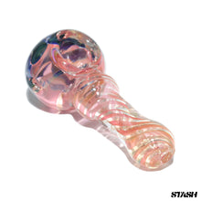 Load image into Gallery viewer, Fumed Flower Pipe V2
