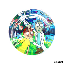 Load image into Gallery viewer, Rick &amp; Morty Glass Ashtray
