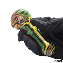 Load image into Gallery viewer, Phoenix Wigwag Rasta Pipe
