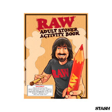 Load image into Gallery viewer, RAW Adult Stoner Activity Book
