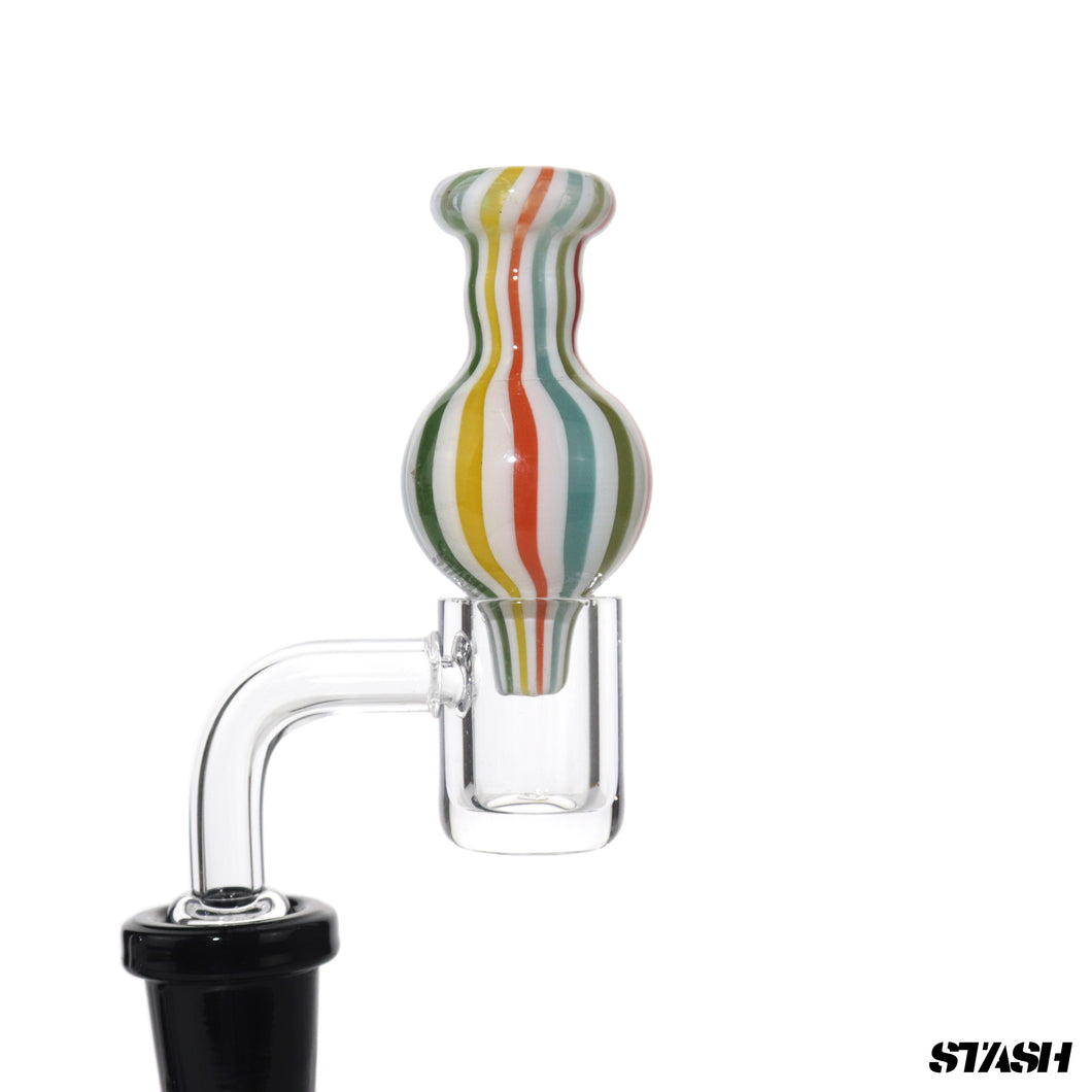 Rainbow Stripes Carb Cap