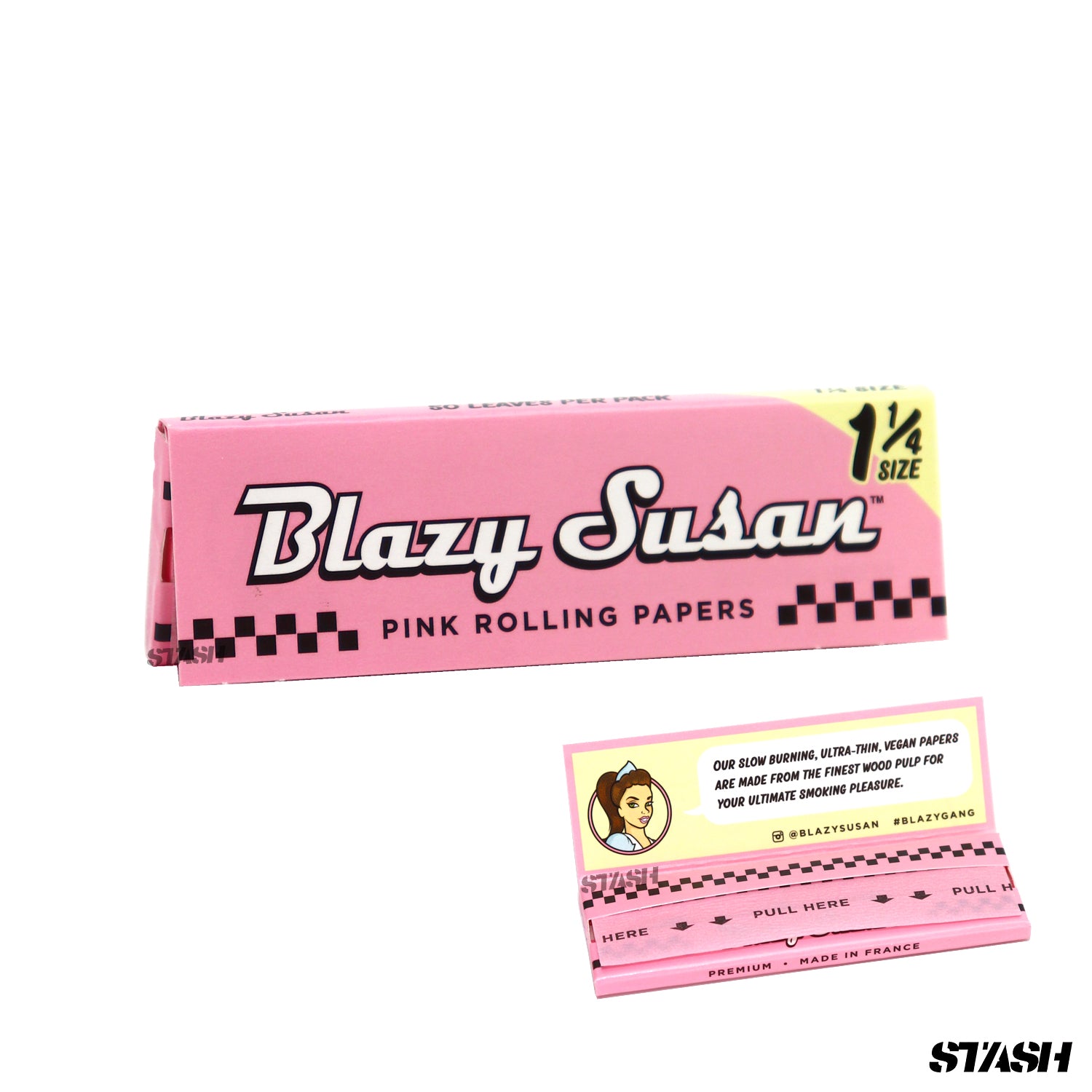 Blazy Susan Pink Papers 1 1/4 – STASHPH