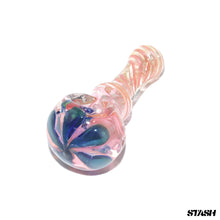 Load image into Gallery viewer, Fumed Flower Pipe V2
