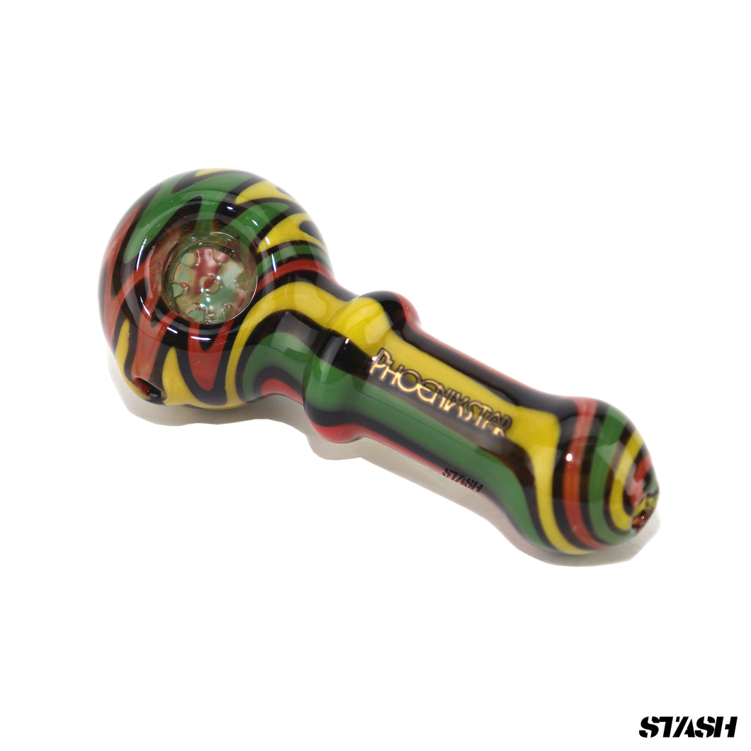 Phoenix Wigwag Rasta Pipe