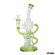 Load image into Gallery viewer, Double Recycler Tornado Bong
