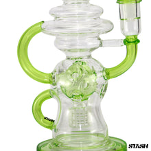 Load image into Gallery viewer, Double Recycler Tornado Bong
