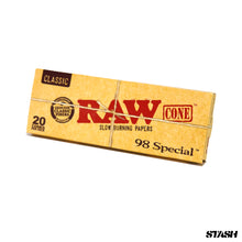 Load image into Gallery viewer, RAW Classic Pre Rolled Cones 20’s 98 Special
