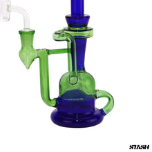 Load image into Gallery viewer, Two-Toned Recycler Inline Dab Rig
