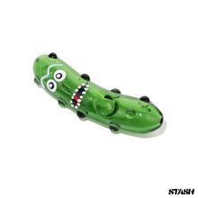 Load image into Gallery viewer, Pickle Rick Pipe
