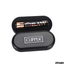 Load image into Gallery viewer, RAW x Clipper Lighter Full Metal Rose Gold
