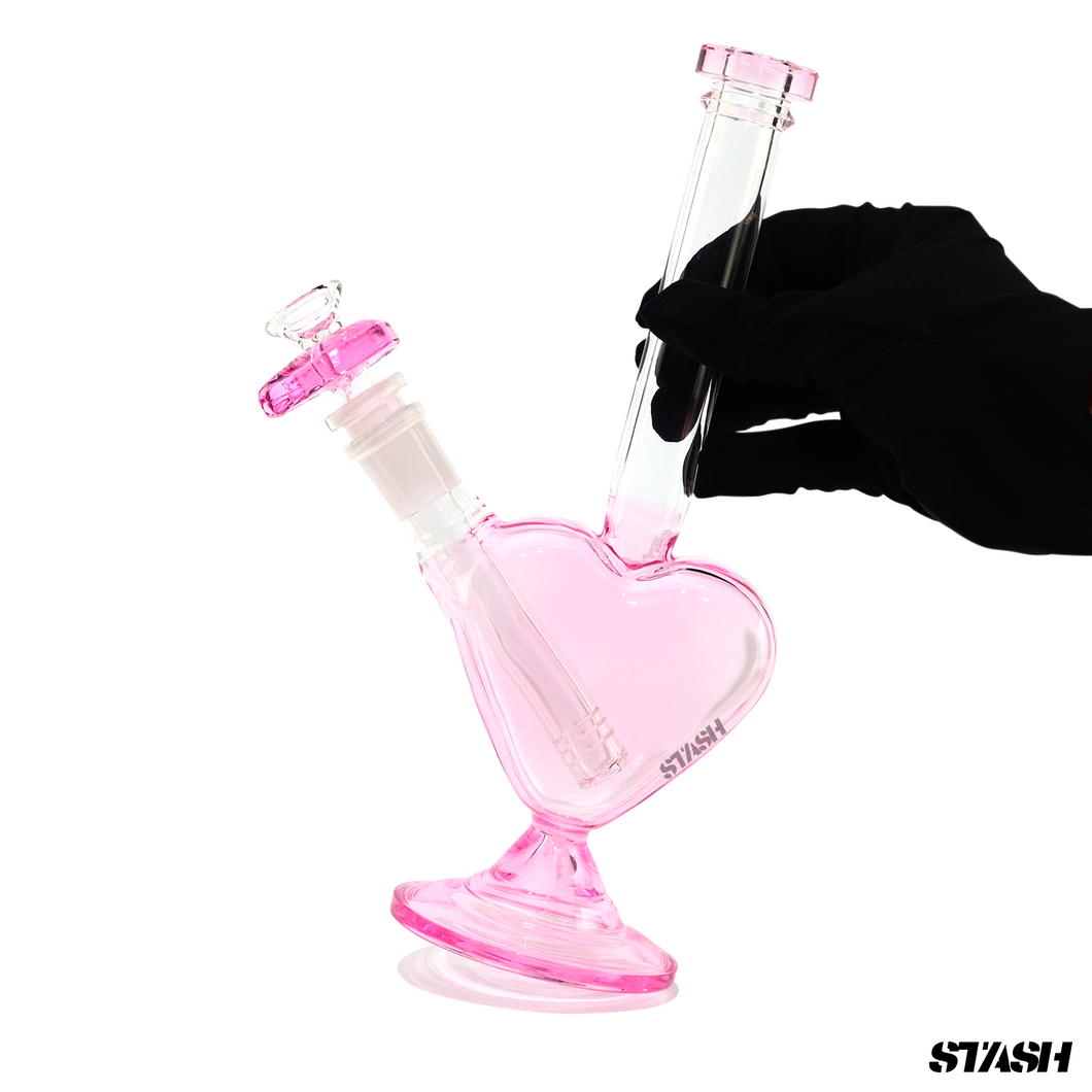 Pink Heart Bong