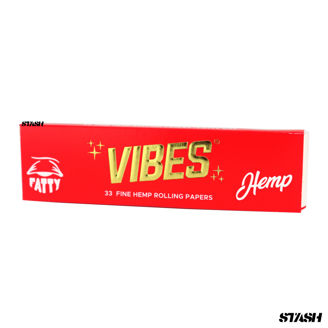 Vibes Organic Hemp Fatty Papers