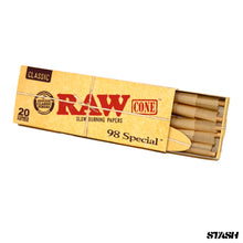 Load image into Gallery viewer, RAW Classic Pre Rolled Cones 20’s 98 Special
