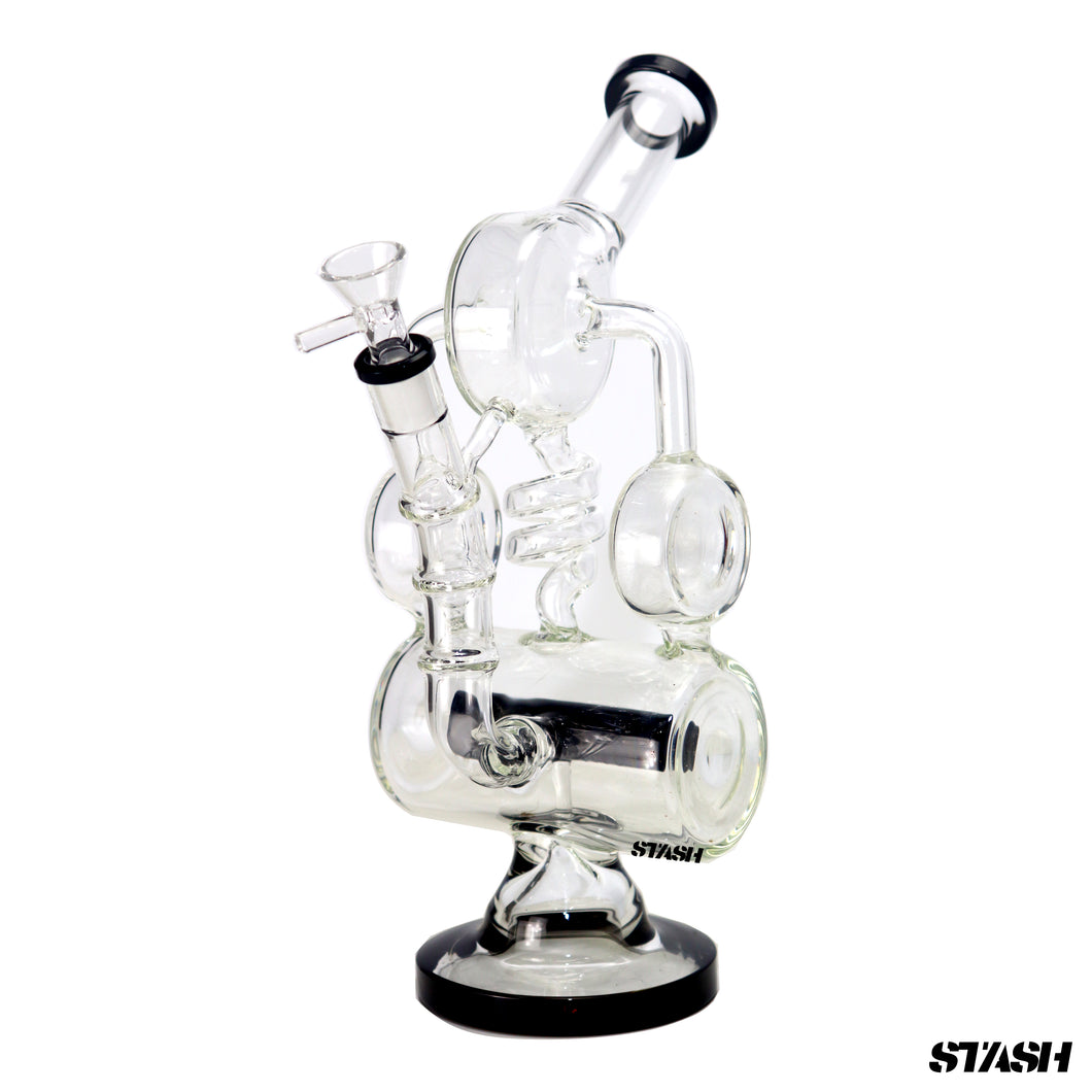 Recycler Helix Inline Perc Bong