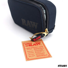 Load image into Gallery viewer, RAW Black Smell Proof Smokers Pouch V2
