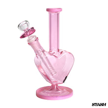 Load image into Gallery viewer, Heart Mini Bong
