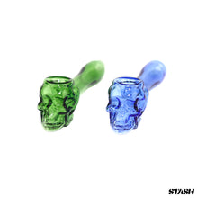 Load image into Gallery viewer, Skull Spoon Pipe
