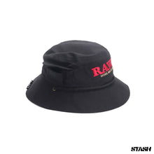 Load image into Gallery viewer, RAW Bucket Hat Black
